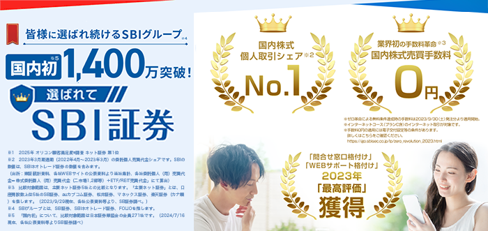 SBI証券バナー